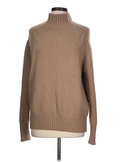 Pre-owned Petal And Pup Turtleneck Sweater In Brown