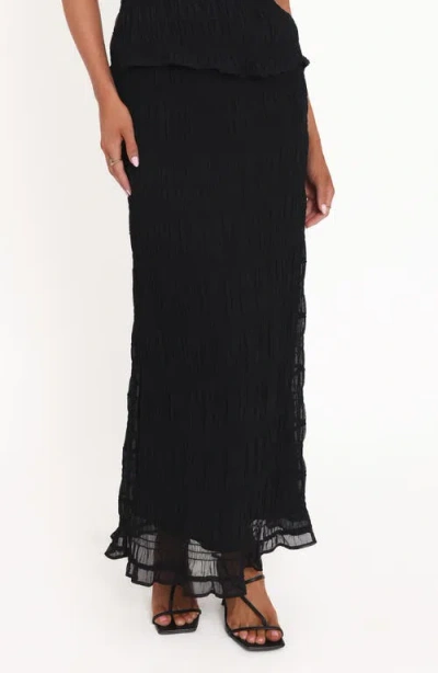 Petal And Pup Petal & Pup Valana Maxi Skirt In Black