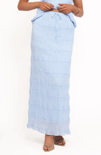 Petal And Pup Petal & Pup Valana Maxi Skirt In Blue