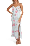 Petal And Pup Petal & Pup Valeria Floral Camisole & Maxi Skirt Set In Blue