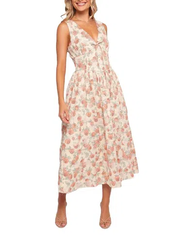 Petal And Pup Velda Midi Dress In Multi