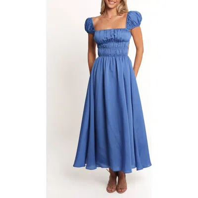 Petal And Pup Petal & Pup Vienne A-line Maxi Dress In Gray