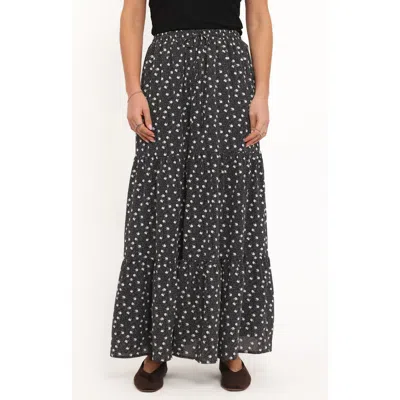 Petal And Pup Petal & Pup Vincent Tiered Maxi Skirt In Multi