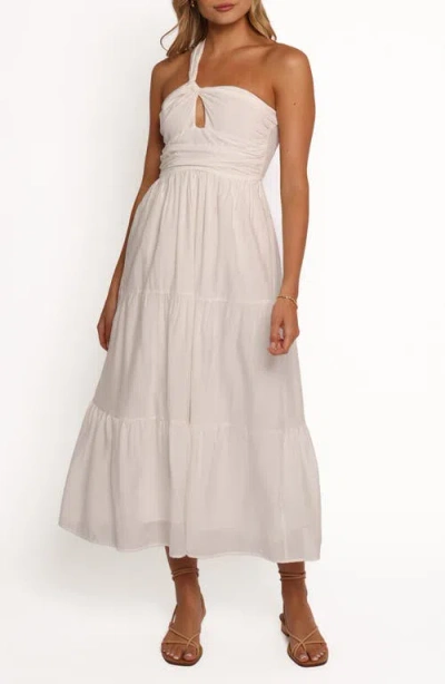 Petal And Pup Petal & Pup Vinnie One-shoulder Maxi Dress In White