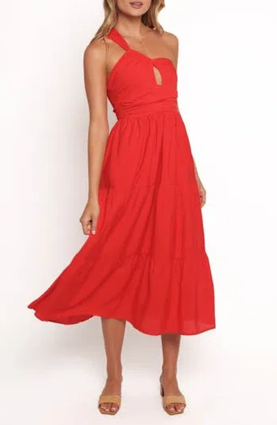 PETAL AND PUP PETAL & PUP VINNIE ONE-SHOULDER MAXI DRESS