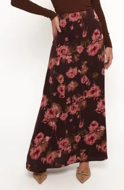 Petal And Pup Petal & Pup Vivie Floral Print Maxi Skirt In Multi
