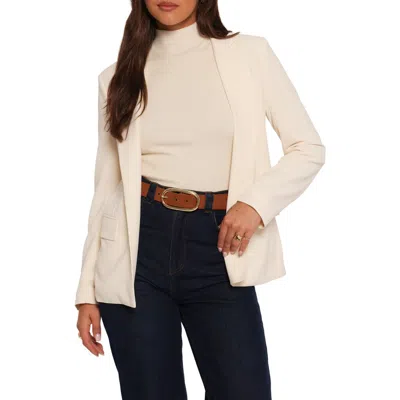 Petal And Pup Petal & Pup Volina Open Front Blazer In White