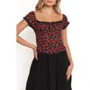 Petal And Pup Petal & Pup Wello Bustier Top In Red