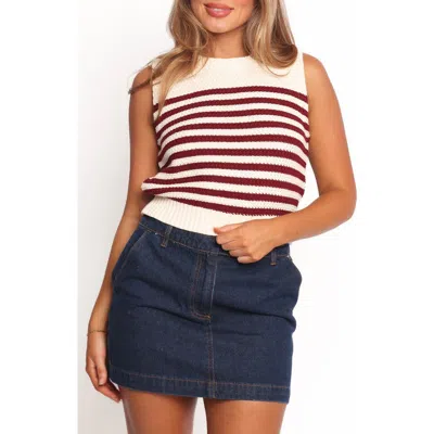Petal And Pup Petal & Pup Wensie Stripe Sweater Vest In Multi