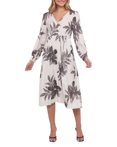 Petal And Pup Womens Grainne Long Sleeve Midi Dress In White