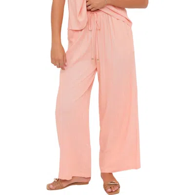 Petal And Pup Petal & Pup Wren Wide Leg Drawstring Pants In Pink