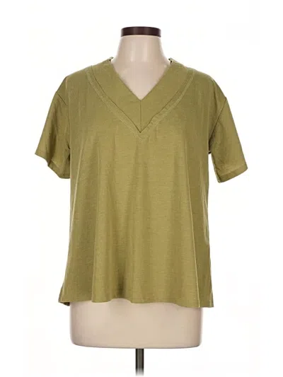 Pre-owned Petal Dew Short Sleeve T-shirt In Green