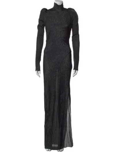 Pre-owned Petar Petrov 2024 Long Dress W/ Tags In Black