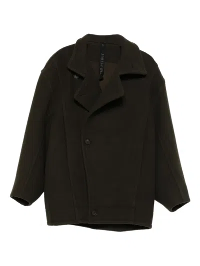 PETAR PETROV ASYMMETRIC SINGLE-BREASTED COAT