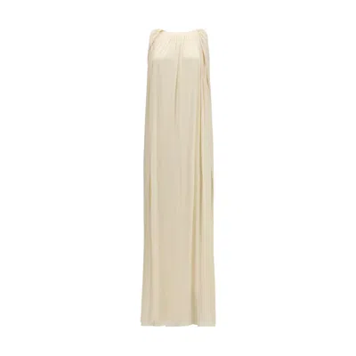 Petar Petrov Beige Viscose Cocktail Dress In Neutral