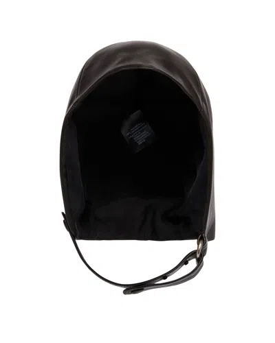 Petar Petrov Black Leather Headpiece