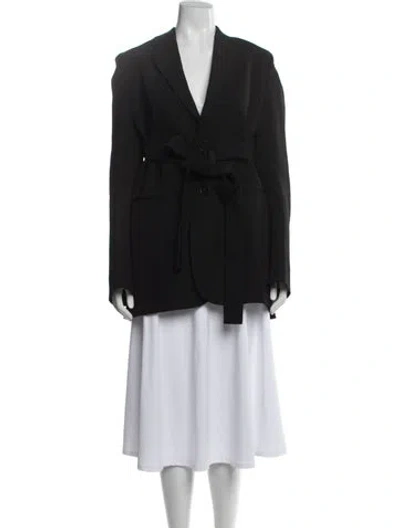Pre-owned Petar Petrov Blazer In Black