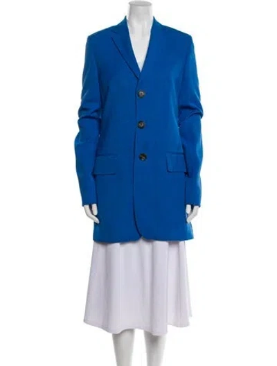 Pre-owned Petar Petrov Blazer In Blue