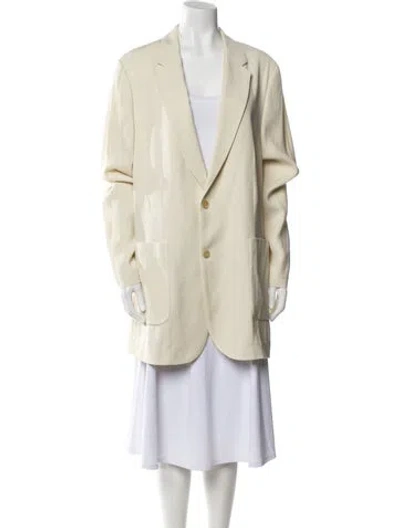 Pre-owned Petar Petrov Blazer In Neutral