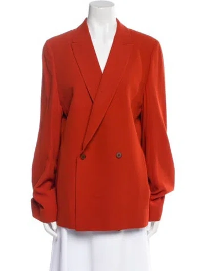 Pre-owned Petar Petrov Blazer W/ Tags In Orange