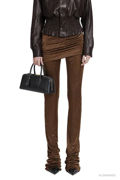 Petar Petrov Close Contact Trousers In Brown