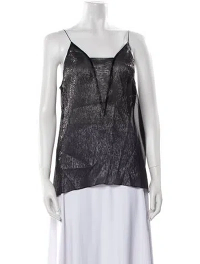 Pre-owned Petar Petrov Cowl Neck Sleeveless Top W/ Tags In Multi
