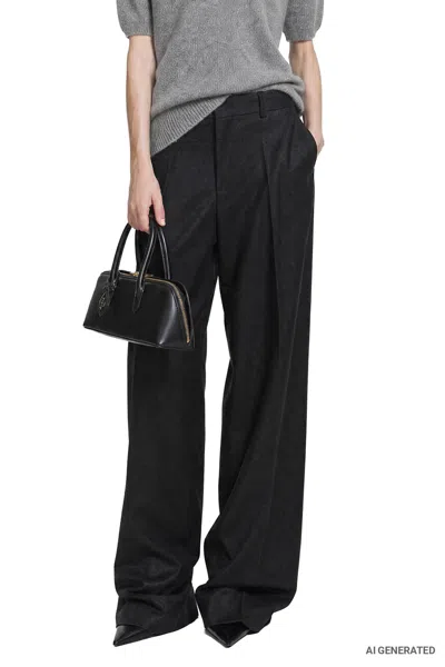 Petar Petrov Easy Order Trousers In Black