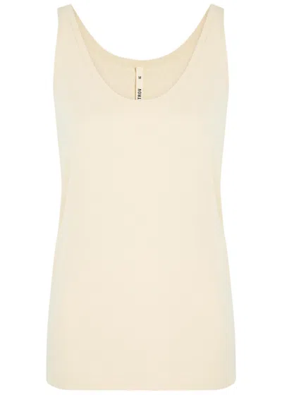 Petar Petrov Fine-knit Tank Top In Neutral