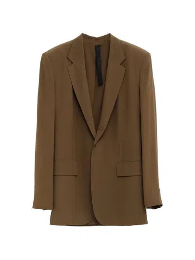Petar Petrov Front-pockets Blazer In Brown