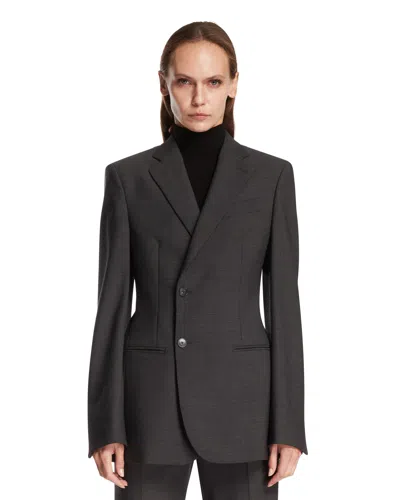 Petar Petrov Gray Clean Break Jacket