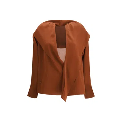 PETAR PETROV HOODED BLOUSE