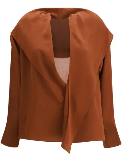 PETAR PETROV HOODED BLOUSE