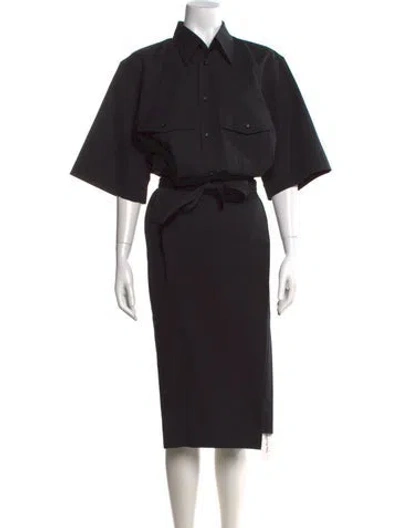Pre-owned Petar Petrov Knee-length Dress W/ Tags In Black