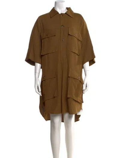 Pre-owned Petar Petrov Knee-length Dress W/ Tags In Brown