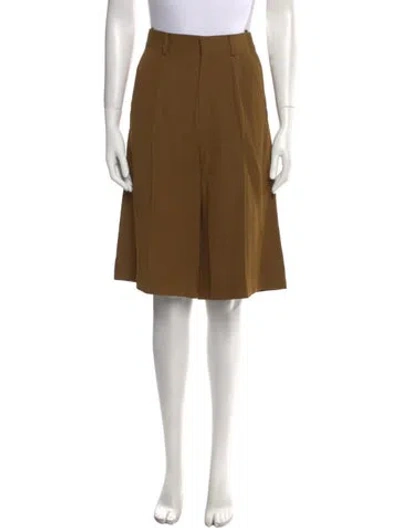 Pre-owned Petar Petrov Knee-length Shorts In Brown