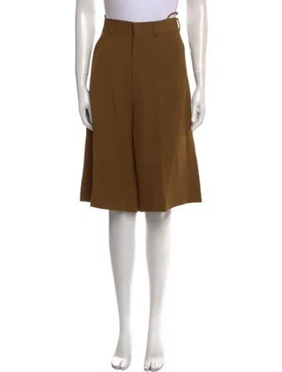 Pre-owned Petar Petrov Knee-length Shorts In Brown