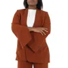 Petar Petrov Ladies Brick Ira Single-breasted Jacket