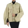 PETAR PETROV PETAR PETROV LADIES SAND COTTON-LINEN MUE JACKET