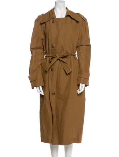 Pre-owned Petar Petrov Linen Utility Jacket In Neutral