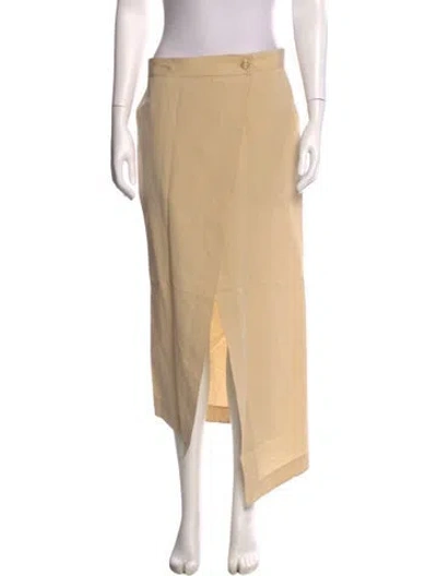 Pre-owned Petar Petrov Long Skirt In Neutral