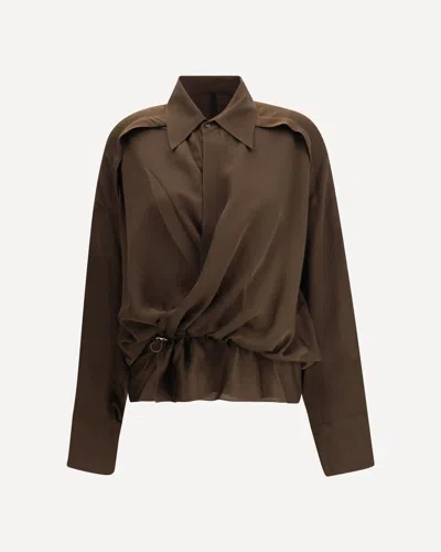 PETAR PETROV PEPLUM BLOUSE