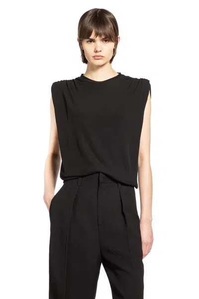 Petar Petrov The Outliner Sleeveless Top In Black