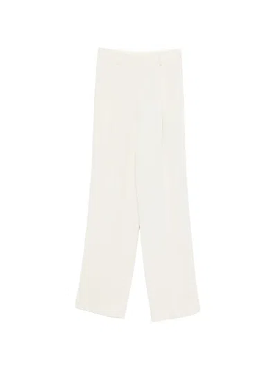 Petar Petrov Pleated Trousers In White