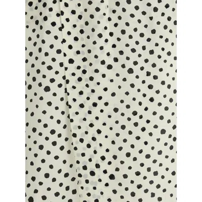 Petar Petrov Polka Dot Dress In White