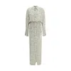 Petar Petrov The Saint Polka Dot Maxi Shirt Dress In Multi