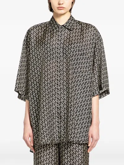 Petar Petrov Power Move Printed Shirt In Multi