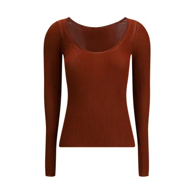PETAR PETROV RIBBED FITTED TOP