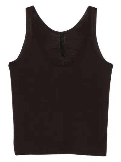 PETAR PETROV SCOOP-NECK MERINO-WOOL TANK TOP