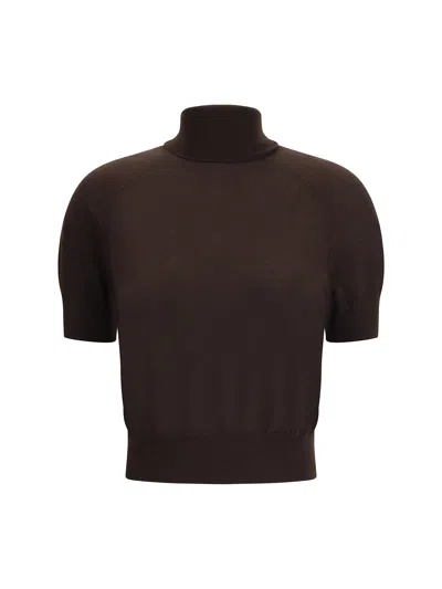 PETAR PETROV SHORT SLEEVE WOOL SWEATER