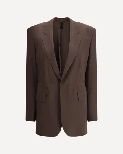 PETAR PETROV SILK BLAZER JACKET